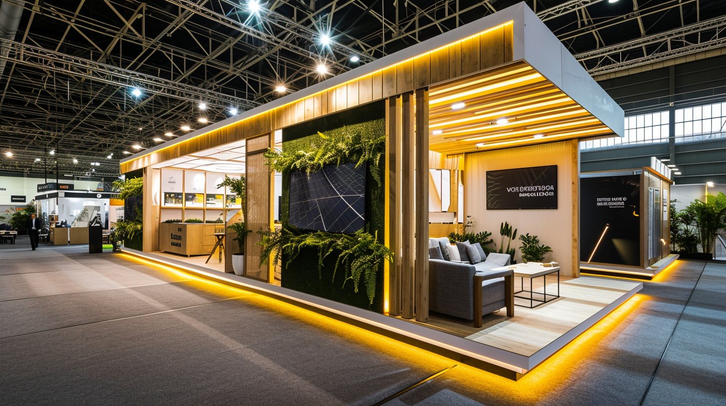 طراحی جذاب غرفه