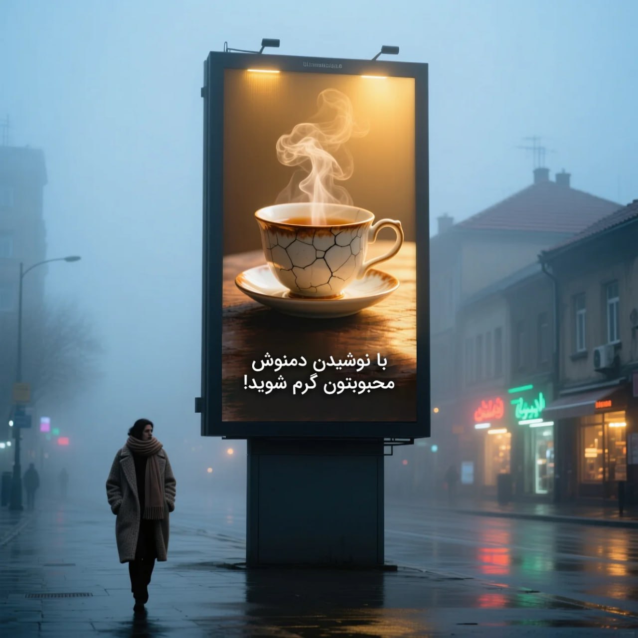 نمونه تبلیغات ساده