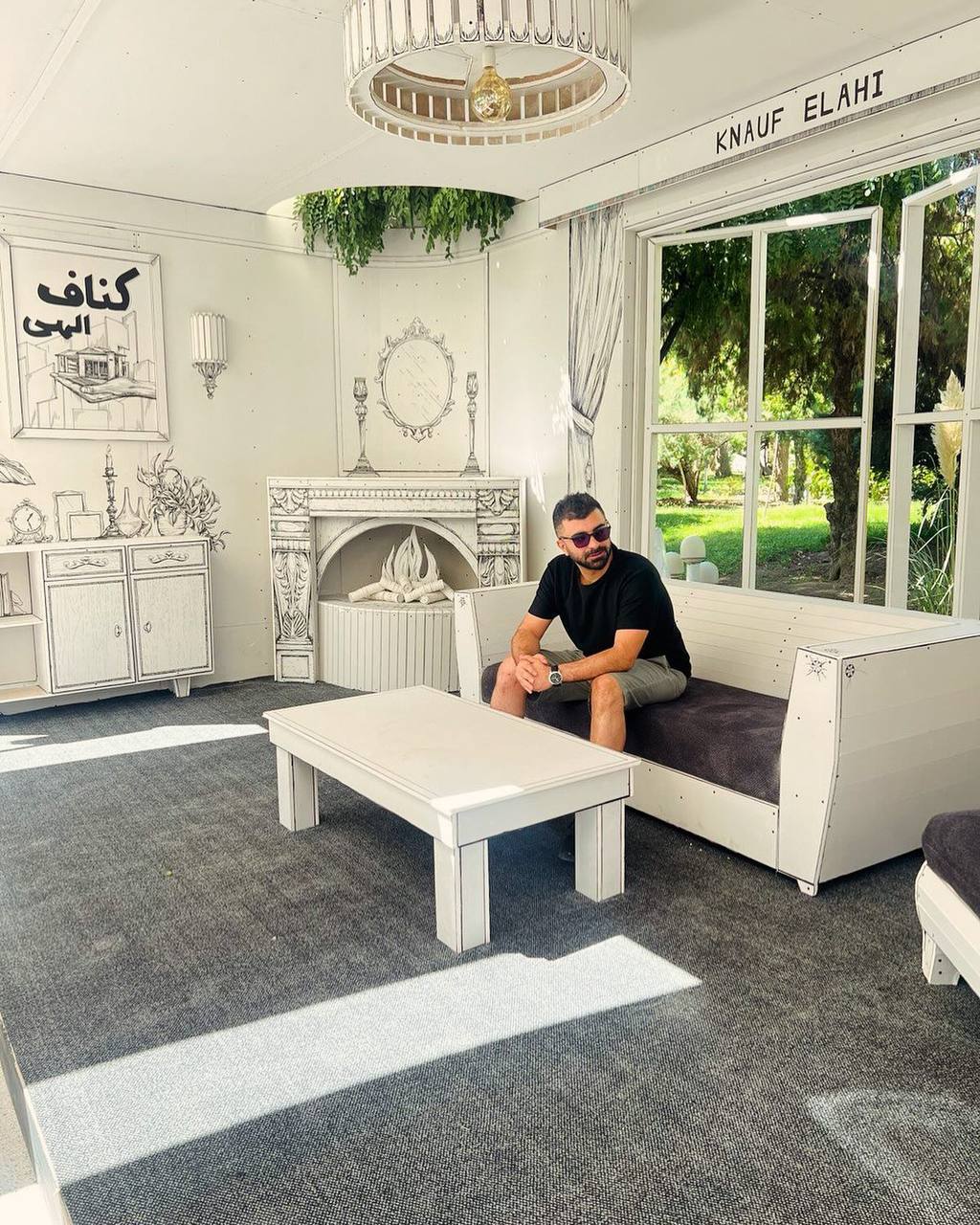 طراحی غرفه کناف الهی در صدای رسانه