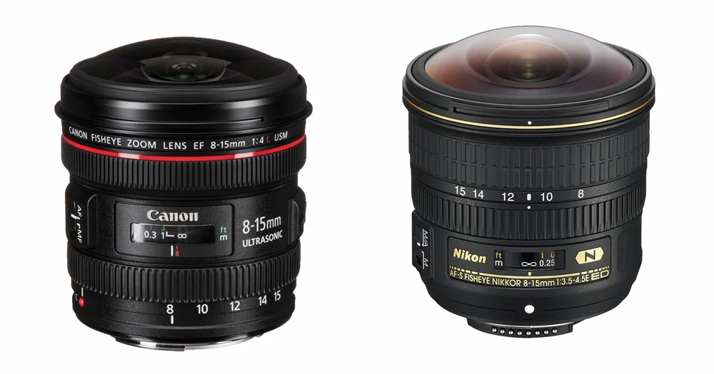 لنز چشم ماهی fish eye