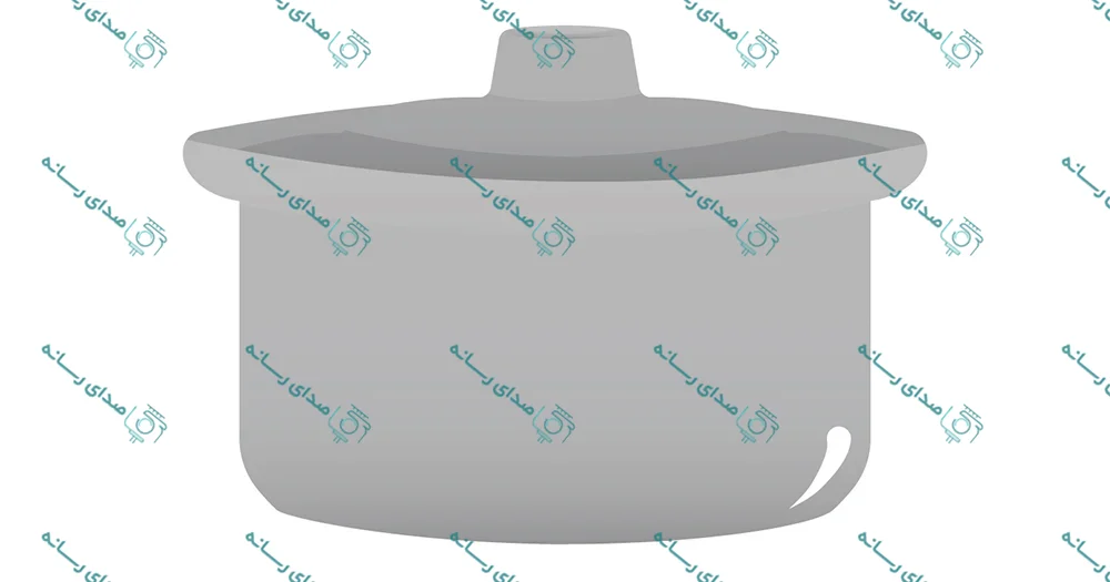 وکتور لایه باز طرح قابلمه